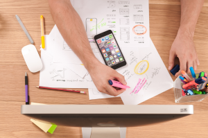 User Experience Draft on Desk